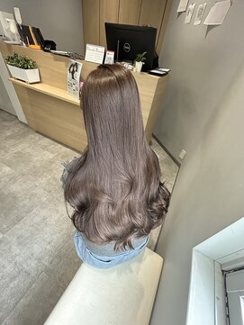 アヴァンス 京橋店(AVANCE) ハイライトカラーミルクティーベージュケアブリーチダブルカラー