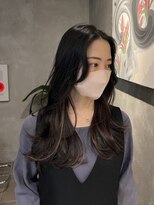 ブルックス&nbsp;レイヤーカット×インナーハイライト