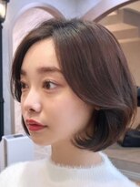 ロンド フィーユ(Lond fille)&nbsp;オリーブグレー/韓国風巻き/レイヤーカット/マロンベージュ/銀座