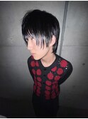 レイヤーカットシャギーカットメンズショート