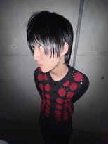 レイヤーカットシャギーカットメンズショート
