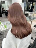 ミルクティーベージュダブルカラーケアブリーチヘーゼルベージュ