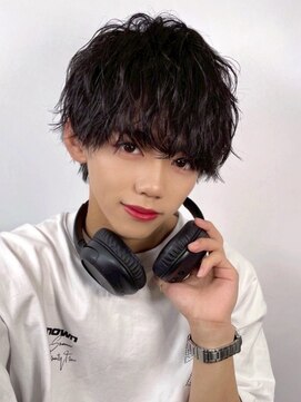 ナチュラル 渋谷(NATURAL) フェザーパーマ/スパイキーショート/サーフカール[メンズ/渋谷]