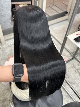 ディプティモイラ(dipty MOILA) 艶髪ブルーブラック