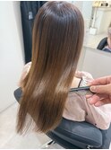 髪質改善ストレート