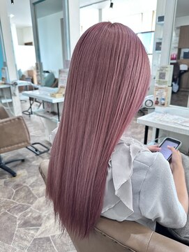 ヘアーディア みどり店(Hair...DiA) ピンクベージュ