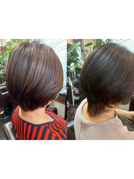 【大人女性のお悩みに◎】気になる白髪、あなたの素敵な個性にしませんか？【グレイカラー/白髪ぼかし】