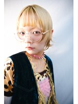 キジ(KIJI) レイヤーボブ/ボブレイヤー/ボブ/デザインカラー/ハイトーン