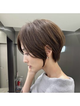 サンドハーツギンザ(sand Hearts ginza) 横顔がきれいに見える大人かわいいショート