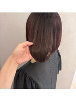 アンドワン 自由が丘(＆ONE)&nbsp;【&ONE 自由が丘】くすみピンク×ミニボブ