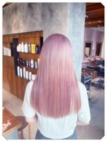 シエル ヘアーズ ボウ グループ(Ciel hairs beau gloup)&nbsp;透明感と艶♪一度はなりたいペールピンクカラー