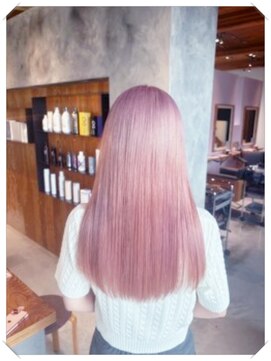 シエル ヘアーズ ボウ グループ(Ciel hairs beau gloup) 透明感と艶♪一度はなりたいペールピンクカラー