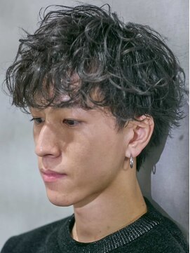 ロルカ 池袋店(Rolka) 【シャドウパーマ】マッシュ/メンズパーマ/メンズカット/池袋