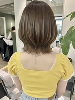 ナナローネス 渋谷(nana loness)&nbsp;レイヤーボブ　レイヤーカット くびれヘア　韓国風
