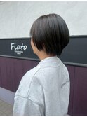 大人女性の魅力は艶髪○ショートボブ/髪質改善/40代50代