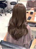 上品可愛い◇韓国くびれヘアヘーゼルベージュ