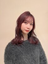 エスアンドエスさかもと イオン高松東店(S&S)&nbsp;カシスピンクミディアムウルフ