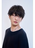 ニュアンスパーマMEN’S HAIR 波巻きツイストス パイラル