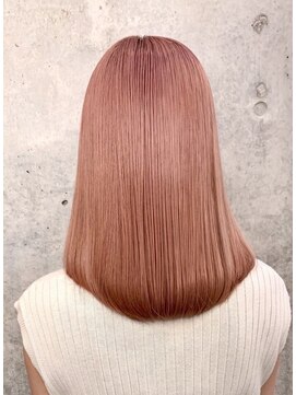 ユアーズヘア 日吉店(youres hair) ハイトーンピンクベージュ