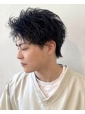 モテ髪、男前スタイル、束間ショート