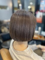 アバーブ ギンザ(Above Ginza)&nbsp;白髪ぼかし/くすみラベンダー/ボブ/残留除去40代50代◎
