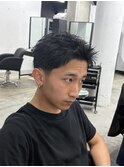 スパイキーショート　刈り上げ