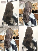 ロックス バイ マグ 松本(rocks BY MAG)&nbsp;10代20代30代イエベ透明感ブリーチ無しWカラーオリーブベージュ