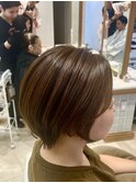 【浦安】手ぐしで簡単!大人かわいい丸みショート