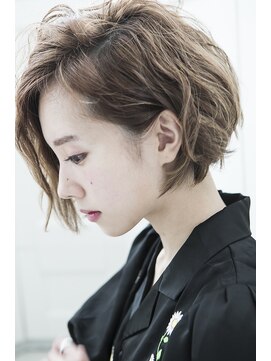 ミエルヘアーブラン(miel hair blanc) 大人かわいい前下がりボブ♪【miel hair blanc】