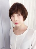 レトロフォルムのやや甘ショート