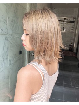 フロート 小阪店(float) ミルクティーベージュ＿くせ毛風,ヘアアレンジ,クラシカル