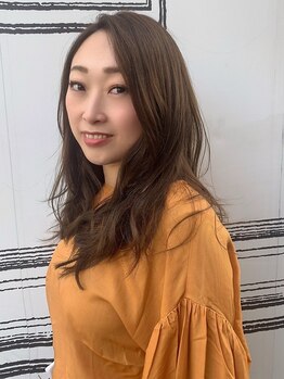 ヘア イズム 表参道(HAIR ISM)の写真/【渡邉菜津紀】お客様信頼度No.1だからこその腕前!女性ならではの繊細な技術で幅広い高い技術で大人気☆