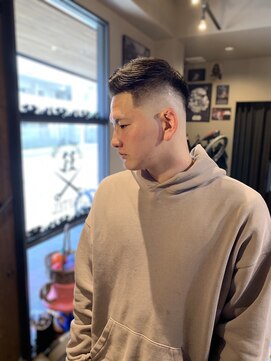 バーバー スタジオ ラフテル(Barber Studio RAFTEL) ショートフェードスタイル