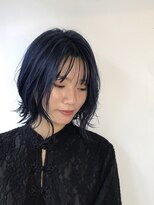 ロッカ ヘアーイノベーション(rocca hair innovation) コバルトブルー！【ブリーチ】【ネイビー】【稲毛美容室】