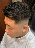 濡れパン×フェード 新橋 理容室 床屋 日比谷 内幸町
