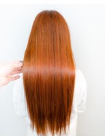 フィッツコア(FITS CORE)&nbsp;ロングヘアとキャロットオレンジと髪質改善