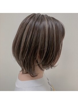 ヘアポジション 十文字店 HAIR Position ウルフレイヤーハイライト