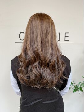 シェリー(cherie) 秋色ベージュハイライトカラー