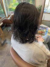 オカズ(Hair room Okazu) レイヤー×リッジウェーブ
