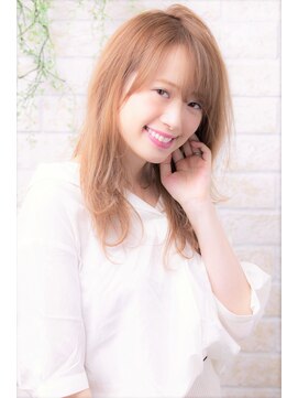 ソア 武蔵小杉(SOAR) ショコラアッシュとふんわりカールの小顔ヘルシースタイル