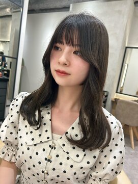 グロー 大宮(GLROW) 韓国くびれ　レイヤーカット　シースルーバング　haruhi【大宮】