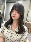 韓国くびれ レイヤーカット シースルーバング haruhi【大宮】