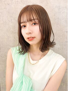 ロンドホットリップ 立川(Lond hot lip) 【Nanatsu】くびれボブ/ボブ/顔まわり/立川