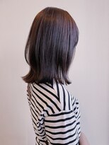 アヴァンセ サニー美容室&nbsp;ロブ/ミディアムボブ/ラベンダーブラウン