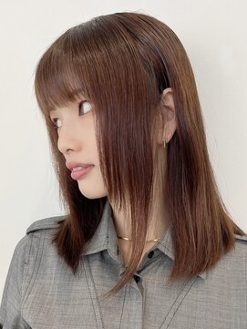 ノイ(noi) 顔周りレイヤーカットグレージュカラーくびれボブショートカット