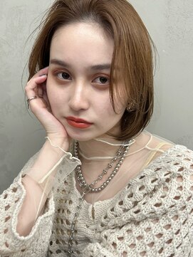 スリーバイベルベット(THREE...by velvet) ミルティーベージュ