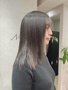 ニカ ボーテ(Nika beaute) 透明感☆くすみグレージュカラー