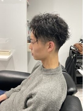 モッズヘアメン 名護大東店(mod's hair men) セミウエットツイストパーマ/ツーブロックショートi1名護大東