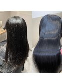 【美髪矯正で作る艶髪】髪が細く絡まりやすい・猫っ毛