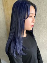 ガーデンヨコハマ(GARDEN YOKOHAMA) ハイトーンブルージュメルティカラー似合わせカットロング寒色